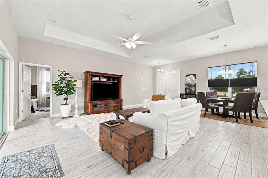Furnished interior view inside a new home in , Weeki Wachee (Image 38). Furnished interior view inside a new home in , Weeki Wachee (Image 38).