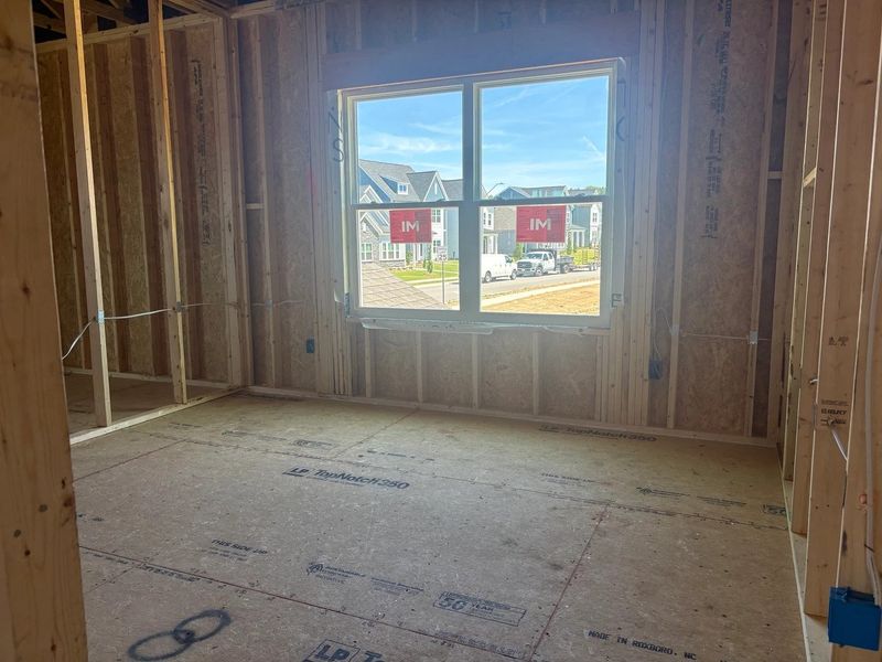In-progress construction of a new home in The Point, Rolesville, NC (Image 9).