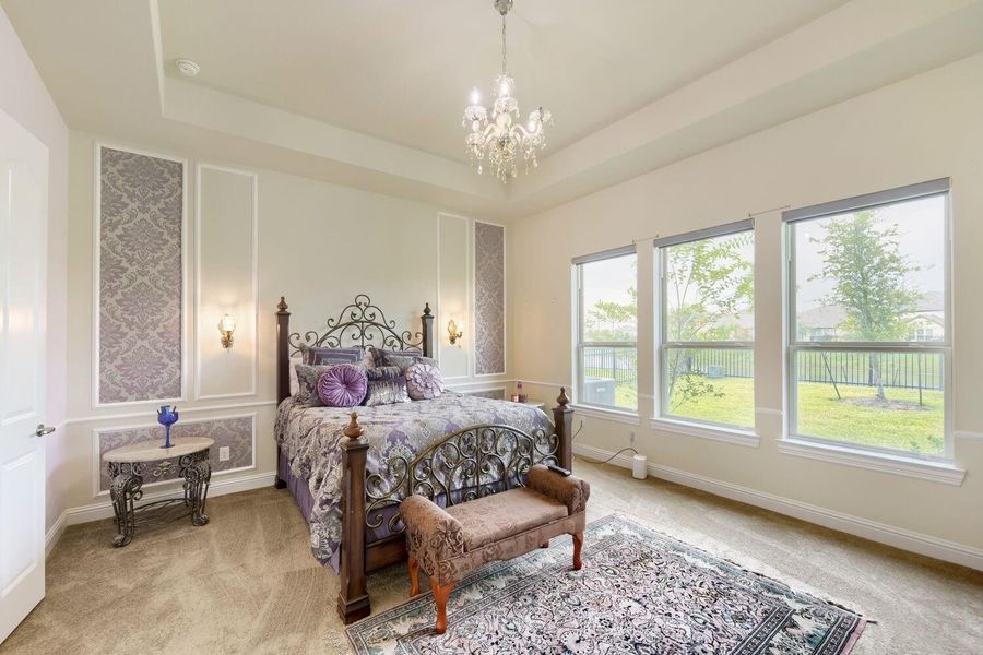 Furnished interior view inside a new home in , Katy (Image 14).