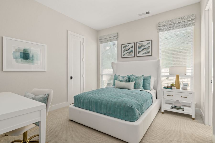 Plan 1640 Bedroom Representative Photo by American Legend Homes