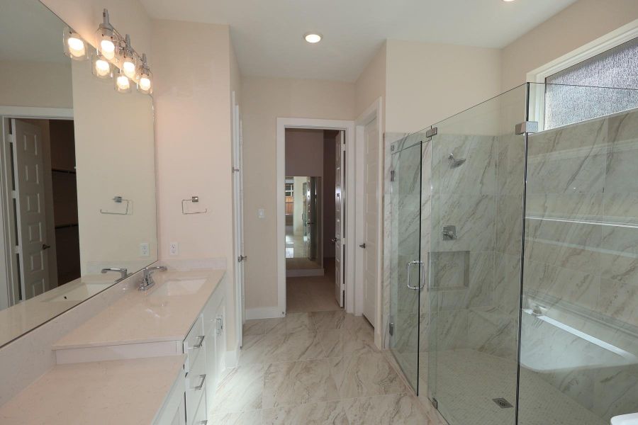 Furnished interior view inside a new home in Dunham Pointe, Cypress (Image 7). Furnished interior view inside a new home in Dunham Pointe, Cypress (Image 7).