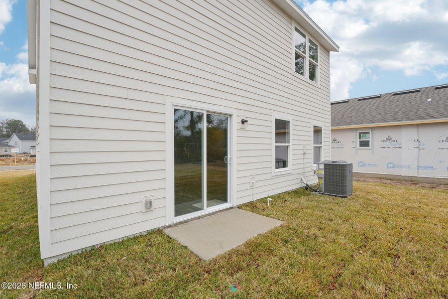 Exterior details and patio area of a home in Kings Landing, Jacksonville (Image 12). Exterior details and patio area of a home in Kings Landing, Jacksonville (Image 12).
