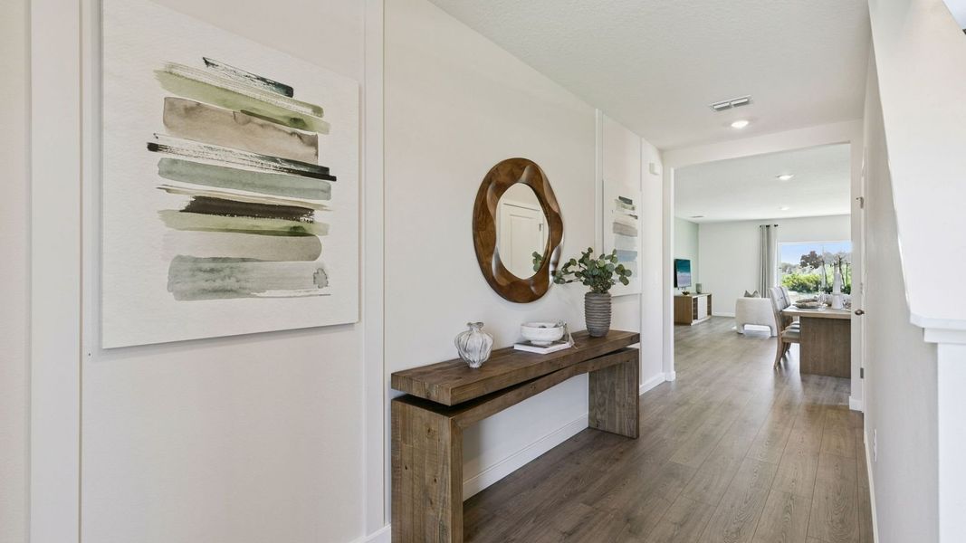 Furnished interior view inside a new home in Campbell Crossing, Port Orange (Image 3).