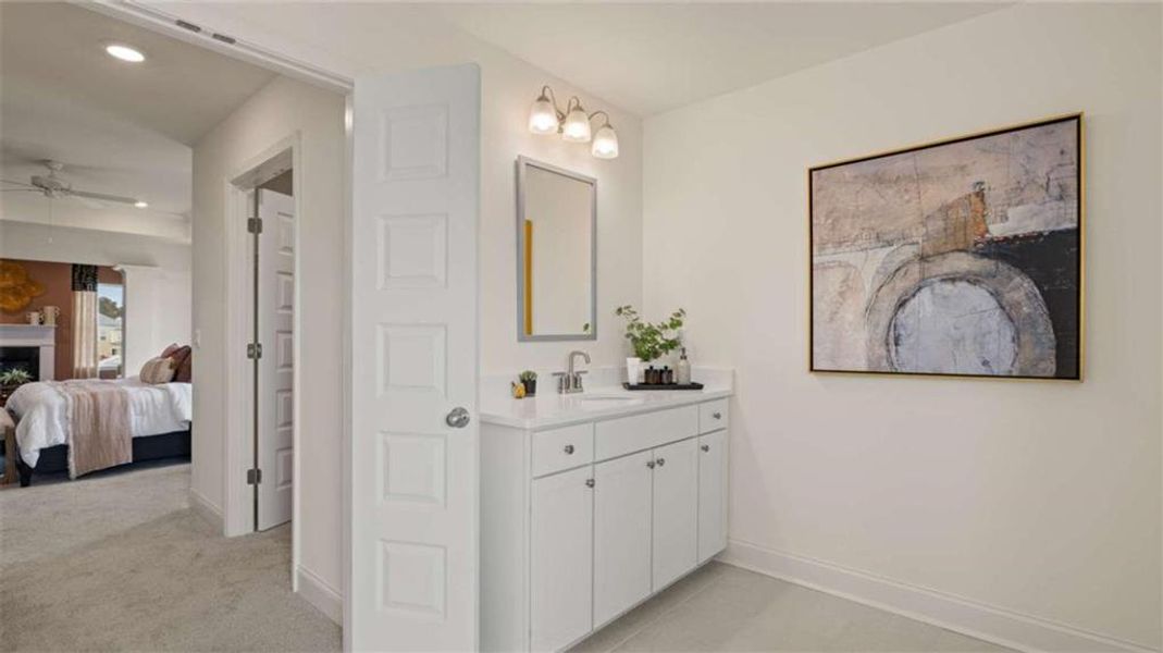 Furnished interior view inside a new home in The Gates at Pates Creek, Hampton (Image 21).