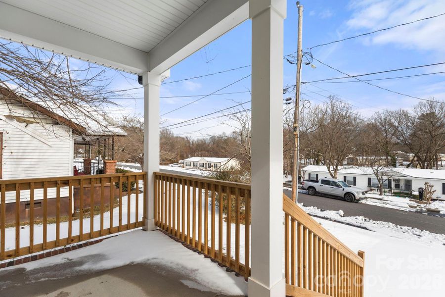 Exterior details and patio area of a home in , Statesville (Image 4).