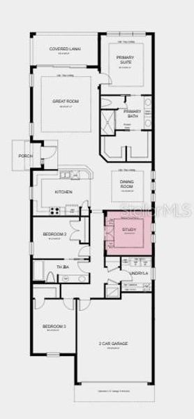 2D floor plan layout of this home in Esplanade at Wiregrass Ranch, Wesley Chapel, FL (Image 3). 2D floor plan layout of this home in Esplanade at Wiregrass Ranch, Wesley Chapel, FL (Image 3).