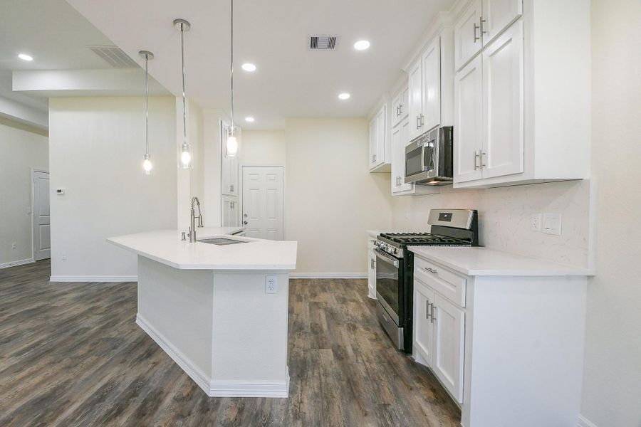 Furnished interior view inside a new home in , Galena Park (Image 9).