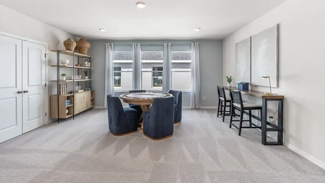 Furnished interior view inside a new home in Silverstone North, Palmetto (Image 18).