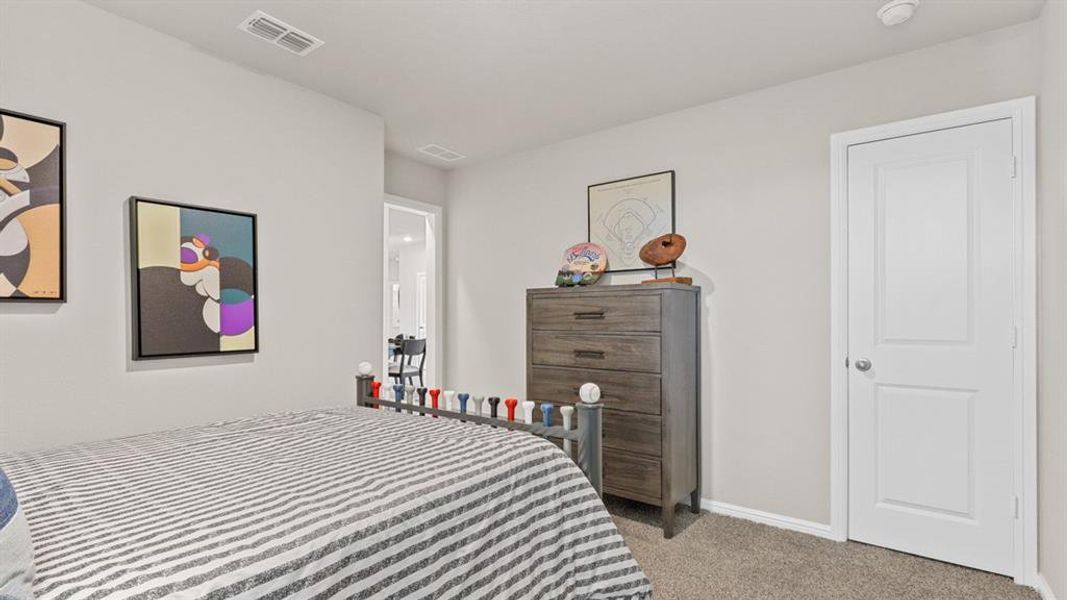 Furnished interior view inside a new home in Townes Landing, Fort Worth (Image 37).