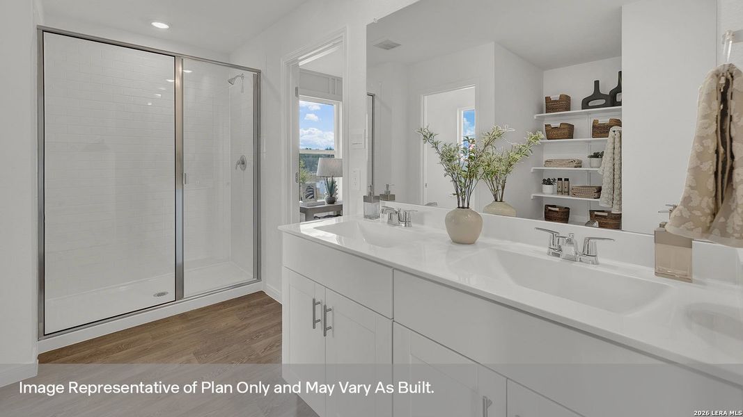 Furnished interior view inside a new home in Paramount, Kyle (Image 17).