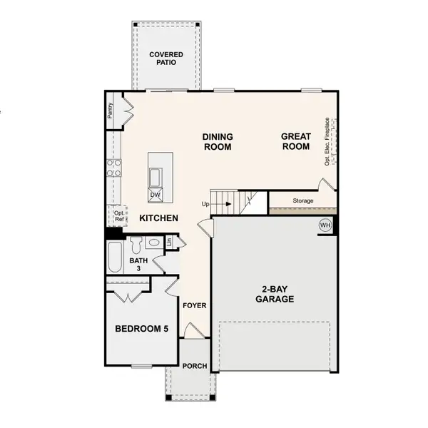 2D floor plan layout of this home in Barton Hills, Spring Hill, TN (Image 5). 2D floor plan layout of this home in Barton Hills, Spring Hill, TN (Image 5).
