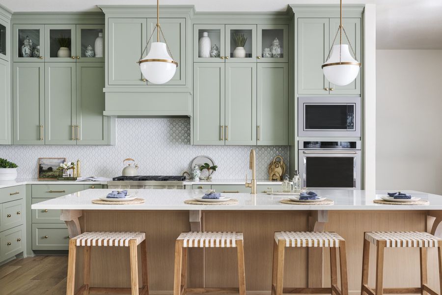 Furnished interior view inside a new home in The Homestead - 62', Rockwall (Image 4).