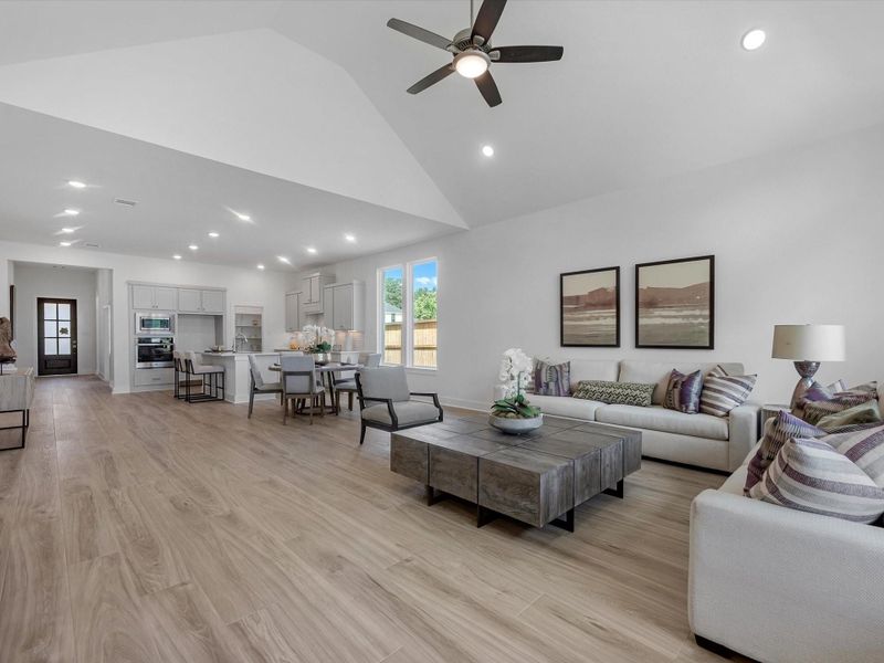Furnished interior view inside a new home in Clopton Farms, Montgomery (Image 11).