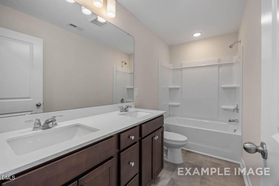 Furnished interior view inside a new home in Springvale, Fuquay Varina (Image 14).