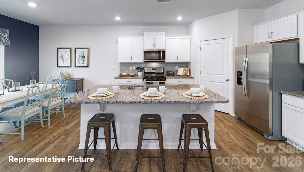 Furnished interior view inside a new home in Silverstein, Salisbury (Image 7).
