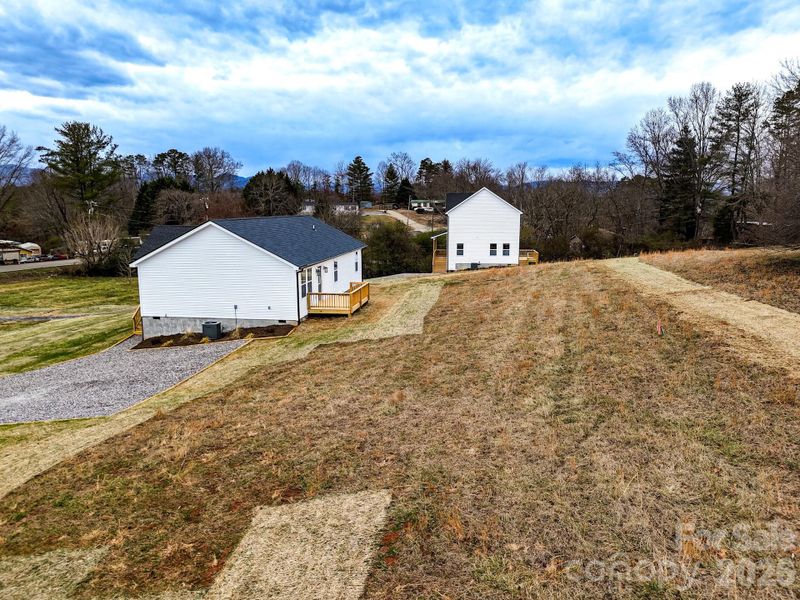 Exterior details and patio area of a home in , Alexander (Image 26).
