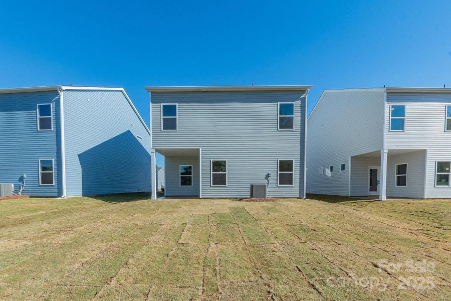 Exterior details and patio area of a home in Country Club Village, Salisbury (Image 3). Exterior details and patio area of a home in Country Club Village, Salisbury (Image 3).