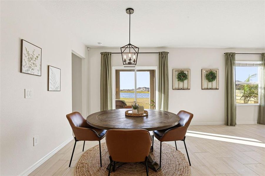 Furnished interior view inside a new home in Prosperity Lakes, Parrish (Image 41).