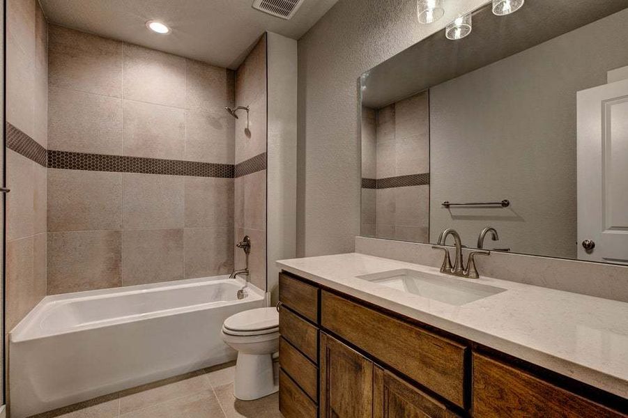 Bathroom in Optional Finished Basement - Not Actual Home - Finishes May Vary