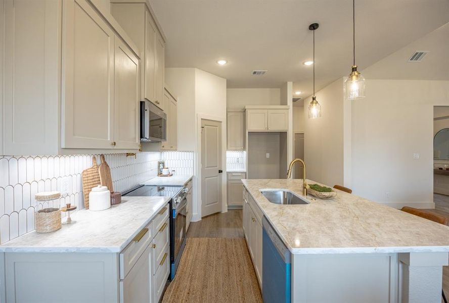 Furnished interior view inside a new home in , Fort Worth (Image 26).