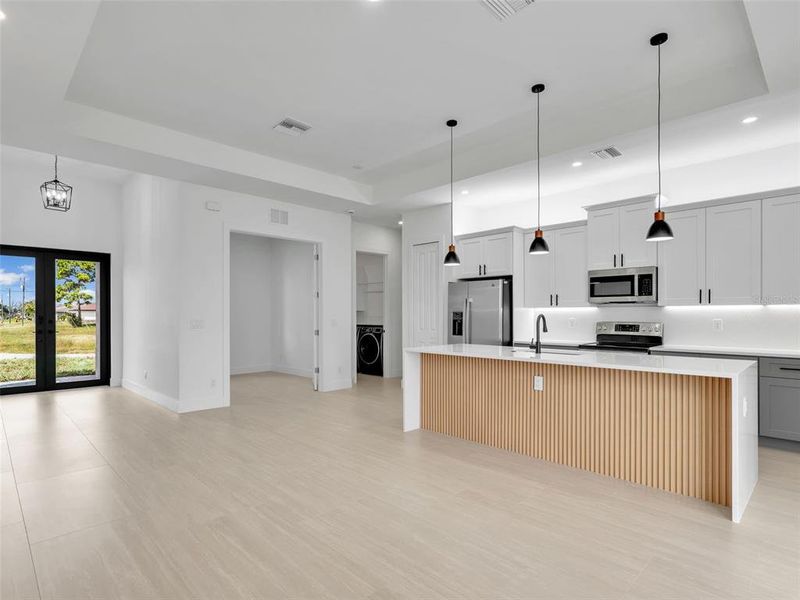 Furnished interior view inside a new home in , Cape Coral (Image 15).