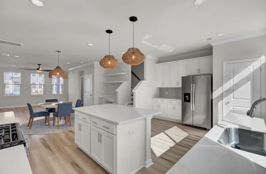 Furnished interior view inside a new home in , Summerville (Image 13).
