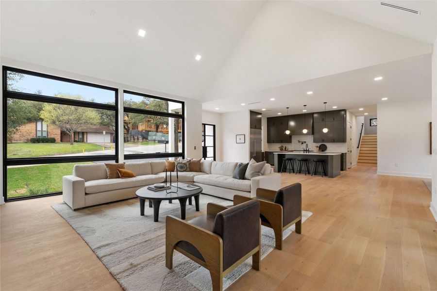 Furnished interior view inside a new home in , Austin (Image 6).