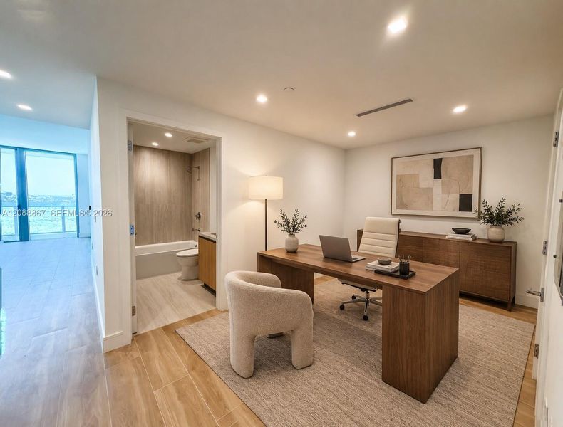 Furnished interior view inside a new home in , North Miami (Image 10).