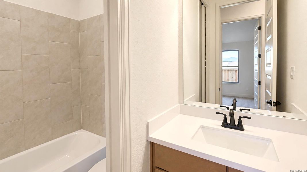 Furnished interior view inside a new home in Mayfair, New Braunfels (Image 10).