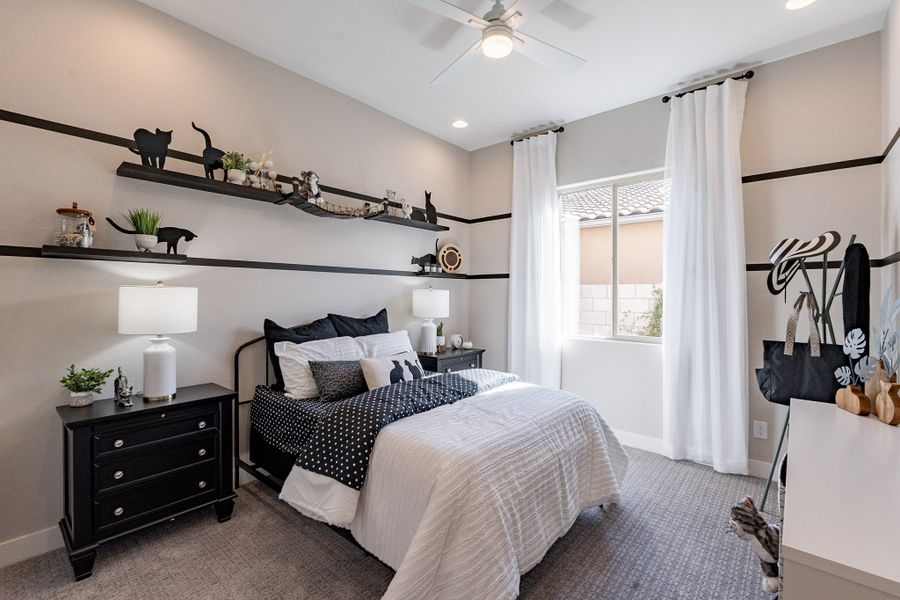 Furnished interior view inside a new home in Mirada Crossing, Goodyear (Image 27).