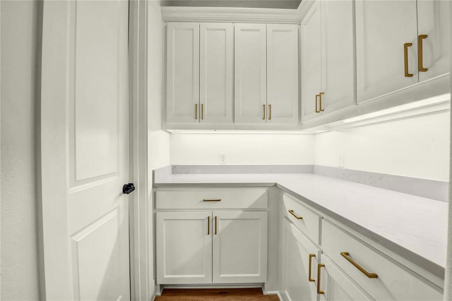 Furnished interior view inside a new home in , Aledo (Image 19).