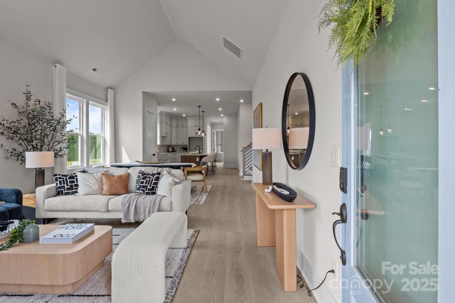 Furnished interior view inside a new home in Lakeside Pointe, Sherrills Ford (Image 8).