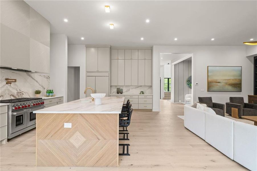 Furnished interior view inside a new home in , Atlanta (Image 18).