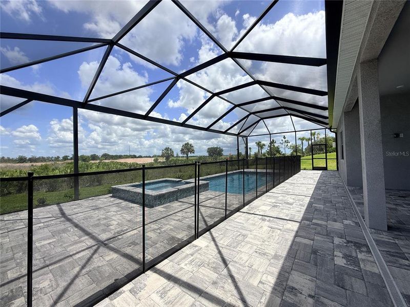 Exterior details and patio area of a home in Del Webb Catalina, Lakewood Ranch (Image 23).