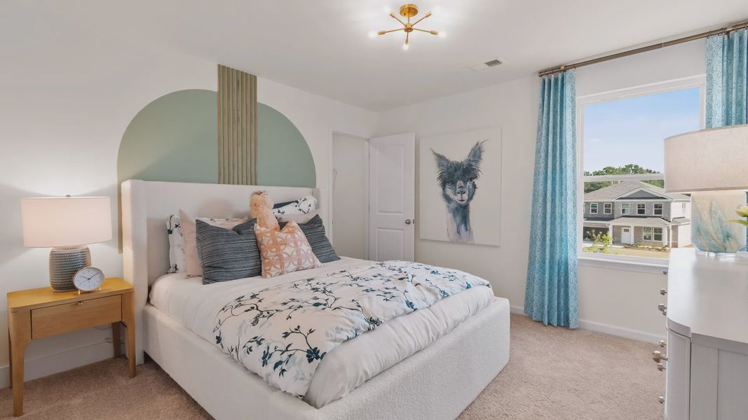 Furnished interior view inside a new home in Hamilton Lakes, Loganville (Image 23).