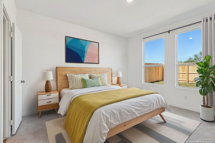 Furnished interior view inside a new home in Summerlin: Eventide Collection, San Antonio (Image 7).