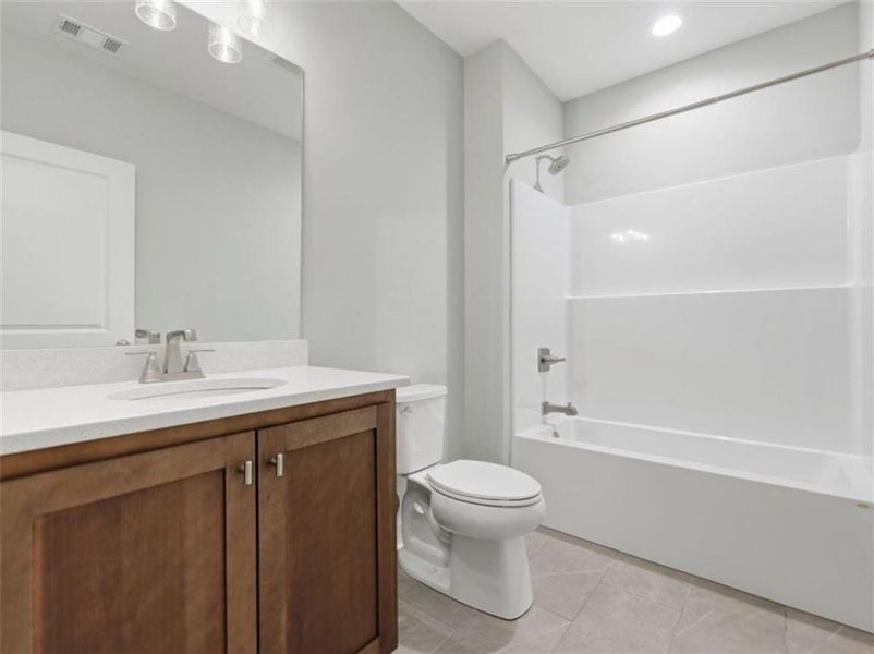 Furnished interior view inside a new home in , Talking Rock (Image 32).