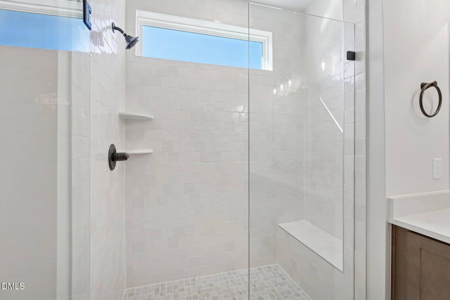 Tile Showers with Seats