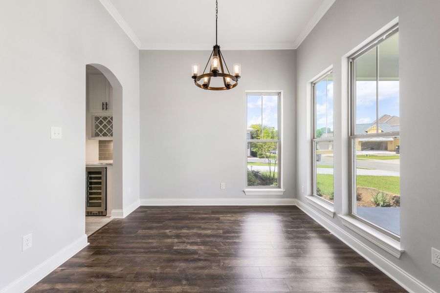 Representative unfurnished interior of a home built from the The Champagne by Manuel Builders in Chapel Bend, Montgomery (Image 22). Representative unfurnished interior of a home built from the The Champagne by Manuel Builders in Chapel Bend, Montgomery (Image 22).