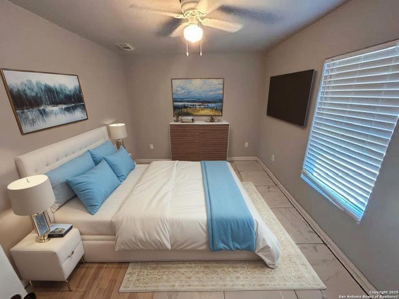 Furnished interior view inside a new home in , Bandera (Image 16). Furnished interior view inside a new home in , Bandera (Image 16).