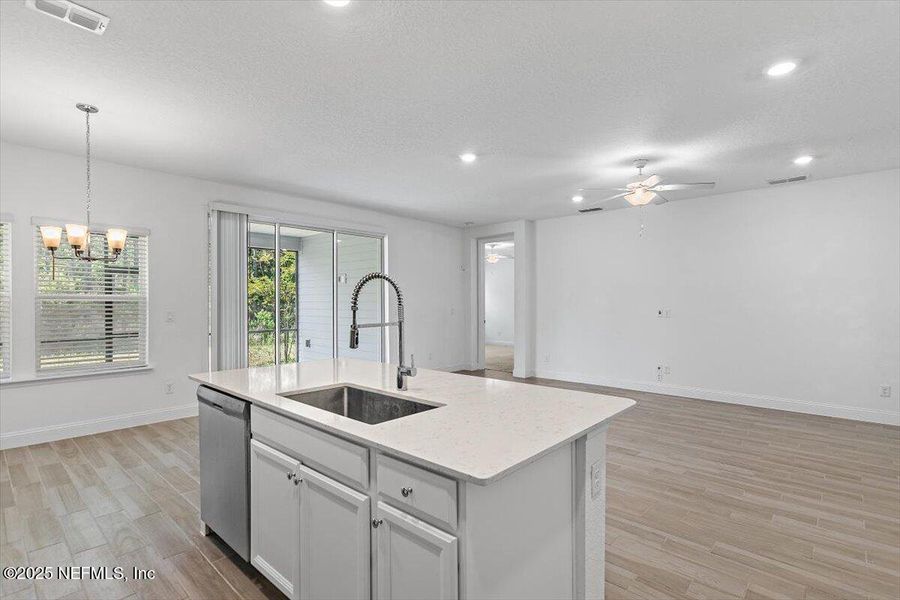 Furnished interior view inside a new home in , St. Augustine (Image 6).