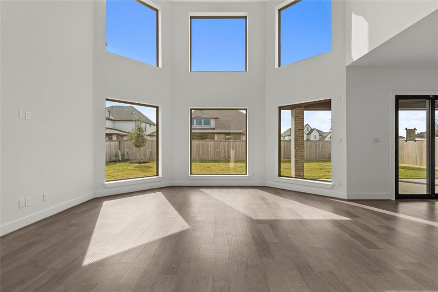 Spacious, unfurnished interior of a new home in Bridgeland 45', 50', 70', Cypress (Image 14).