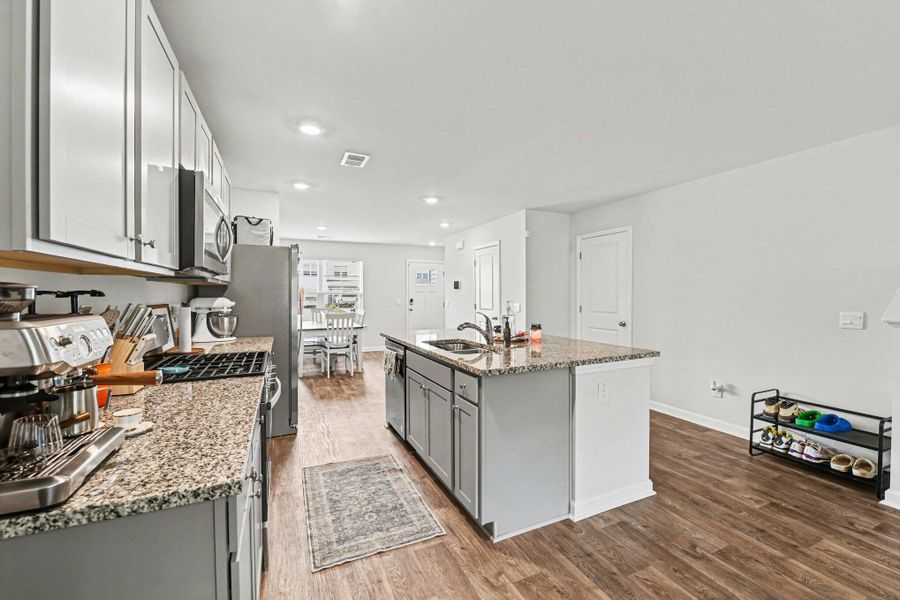 Furnished interior view inside a new home in , Summerville (Image 13).