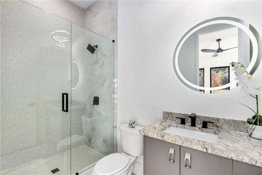 Furnished interior view inside a new home in , Sandy Springs (Image 12). Furnished interior view inside a new home in , Sandy Springs (Image 12).