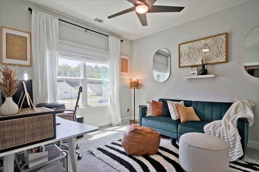 Furnished interior view inside a new home in , Cumming (Image 8).