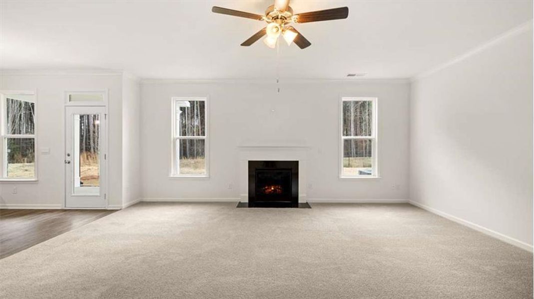 Spacious, unfurnished interior of a new home in Wildwood, Covington (Image 19).