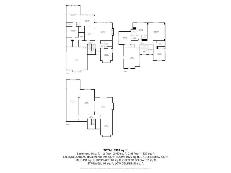2D floor plan layout of this home in , Canton, GA (Image 6).