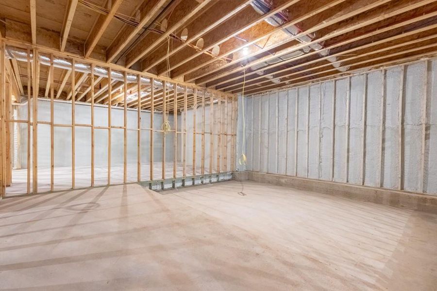 In-progress construction of a new home in , Milton, GA (Image 50).