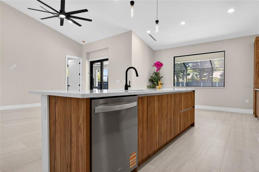 Furnished interior view inside a new home in , Cape Coral (Image 17).