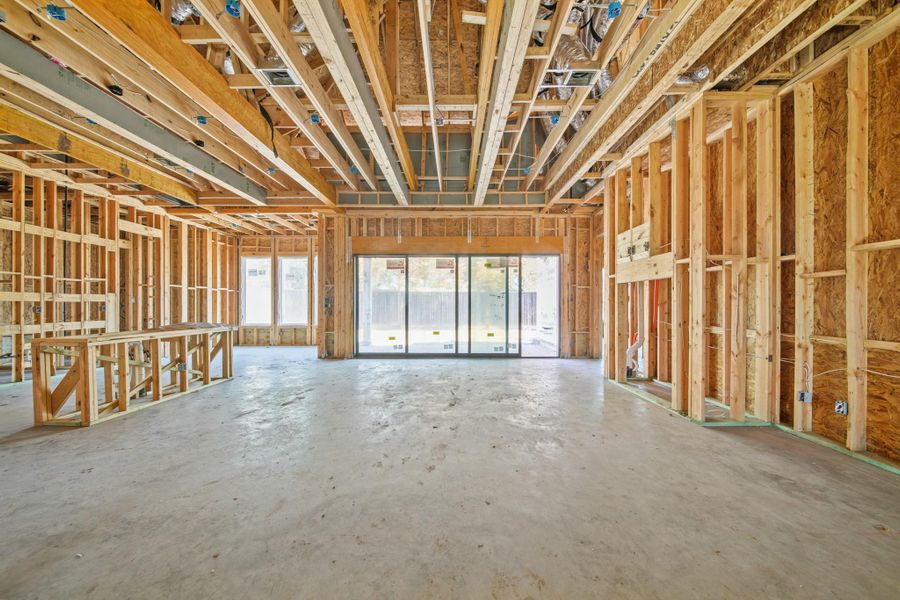 In-progress construction of a new home in , Houston, TX (Image 42).